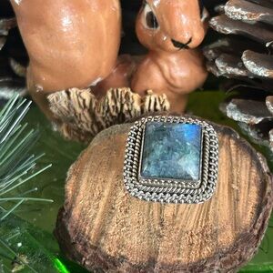 925 Sterling Labradorite ring